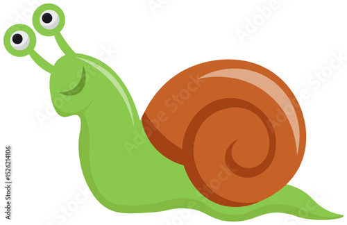 Snail spring insect element