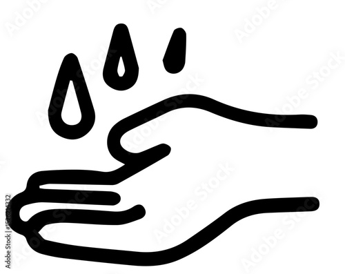 Keep Your Hands Clean Stay Healthy Wash Hands Regularly Symbol Simple