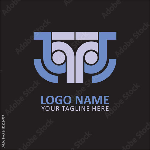 example logo for business, company logo. Brand identity