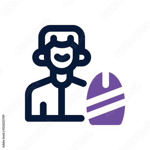 surfer duotone icon. Sleek and modern vector icon for websites, mobile apps, marketing materials, and corporate design. Fully scalable and ready to use.