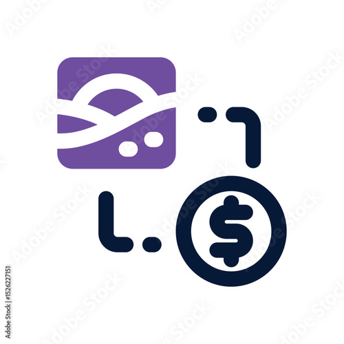 business duotone icon. Sleek and modern vector icon for websites, mobile apps, marketing materials, and corporate design. Fully scalable and ready to use.