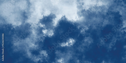 A luminous horizon adorned with scattered clouds, moving gracefully in the breath of the wind

