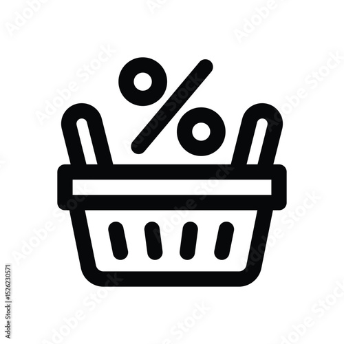 promotion line icon. Clean and minimalist vector icon for websites, mobile apps, presentations, and logos. Fully scalable and customizable for any project.