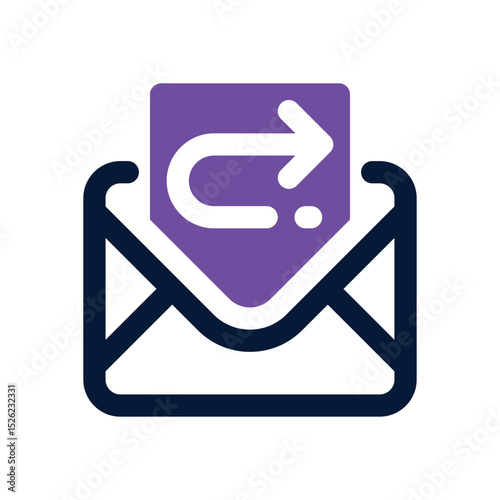 auto replay duotone icon. Sleek and modern vector icon for websites, mobile apps, marketing materials, and corporate design. Fully scalable and ready to use.