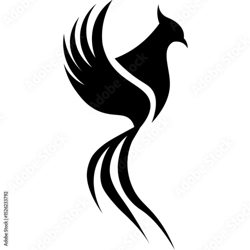 Phoenix Bird Logo Design