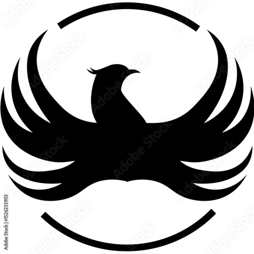 Phoenix Bird Logo Design