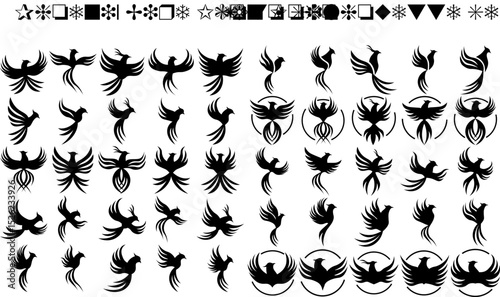 Phoenix Bird Logo Design