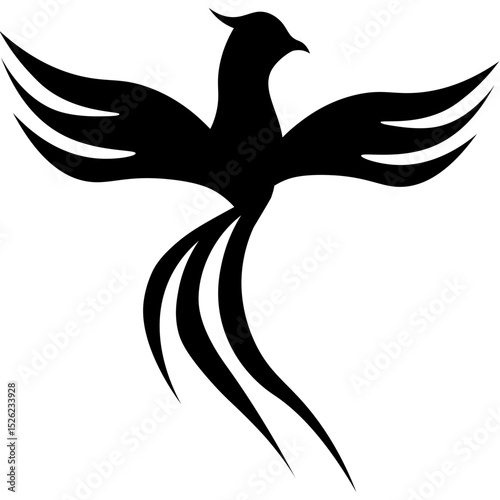 Phoenix Bird Logo Design