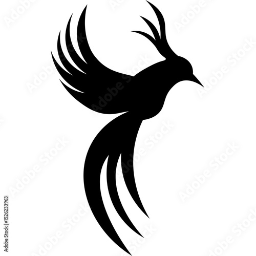 Phoenix Bird Logo Design