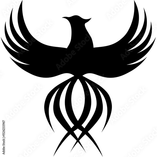 Phoenix Bird Logo Design