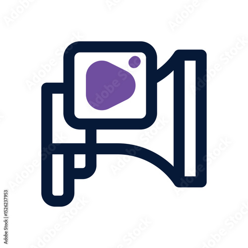 marketing duotone icon. Sleek and modern vector icon for websites, mobile apps, marketing materials, and corporate design. Fully scalable and ready to use.