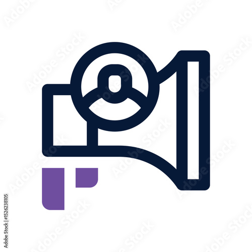 audience duotone icon. Sleek and modern vector icon for websites, mobile apps, marketing materials, and corporate design. Fully scalable and ready to use.
