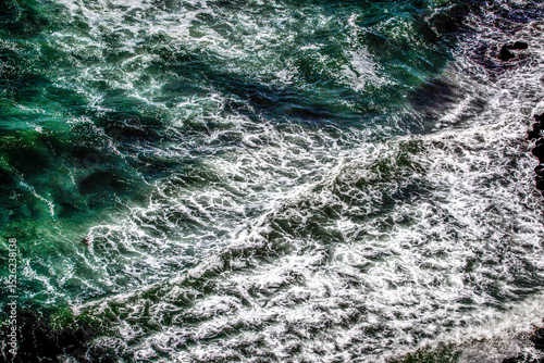 vague de l'océan au Pérou photo