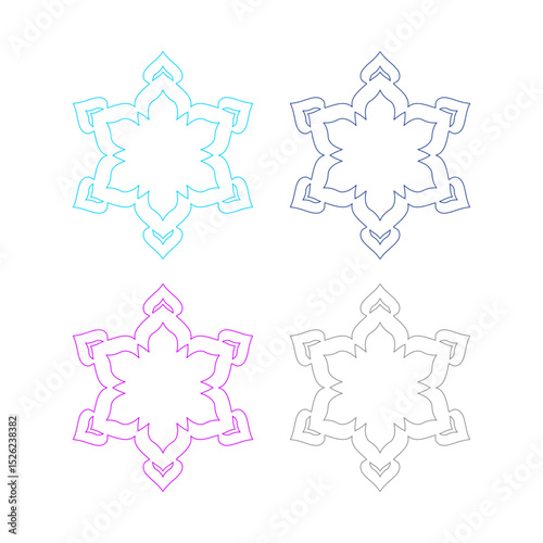 Natural Mandala Ayurveda Resort Sign Symbol Logo
