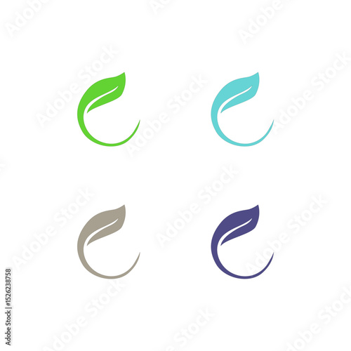 NATURAL ECO PRODUCT BADGES COLLECTION VECTOR