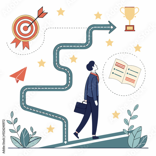 businessman and business