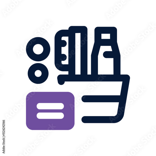 toiletry duotone icon. Sleek and modern vector icon for websites, mobile apps, marketing materials, and corporate design. Fully scalable and ready to use.