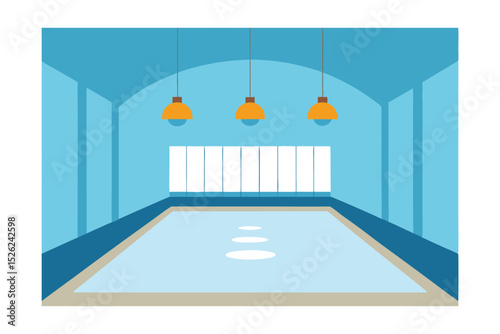Serene Indoor Pool Design  Relaxation and Tranquility Await
