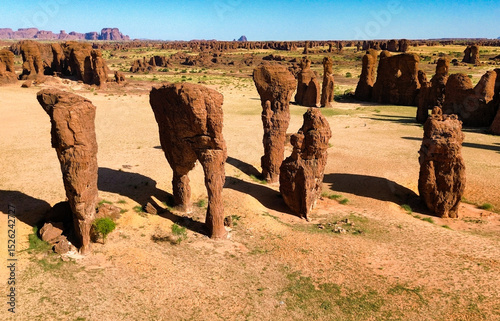 Drone images from Chad Africa  photo