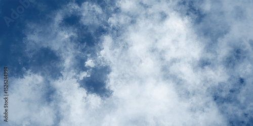 The ethereal glow of clouds softly illuminated against the vast, expansive canvas of the sky


