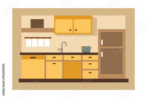 Cozy Kitchen Design A Simple Yet Functional Space