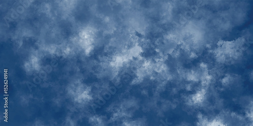 The enchanting view of floating clouds drifting across a serene blue sky with effortless grace

