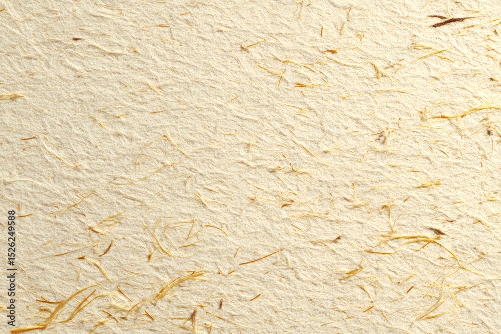 Obraz premium Eco friendly paper texture showing natural fibers and sustainable production