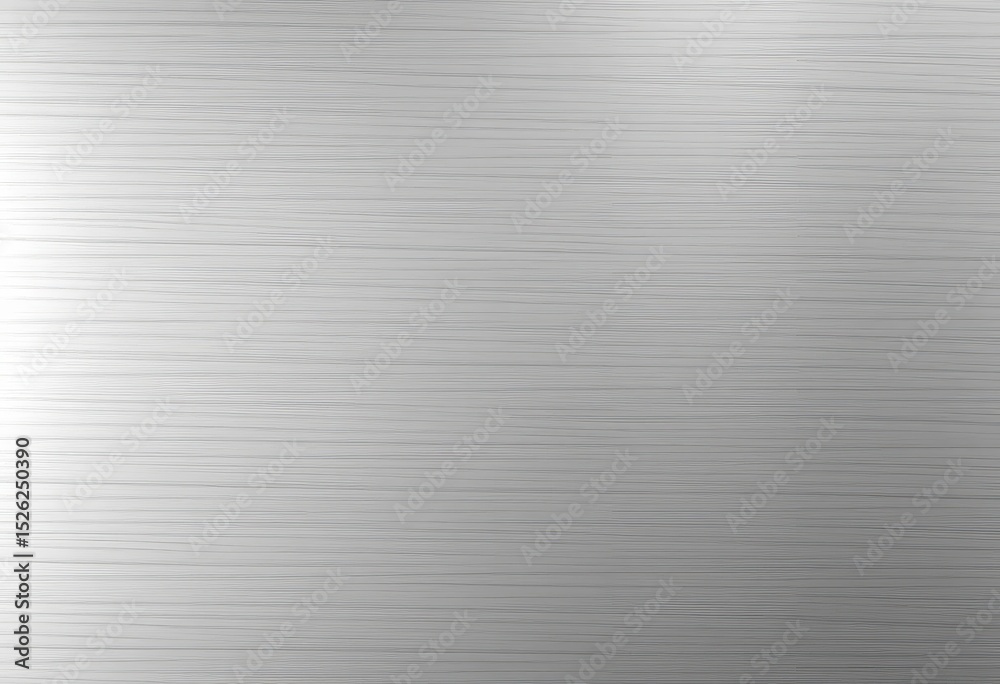 Fototapeta premium Sleek grey stainless steel metallic texture, brushed metal background, grey, grey texture