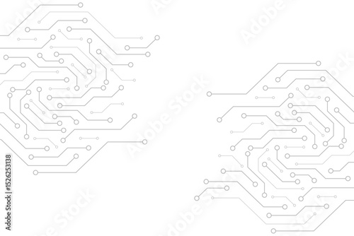 Abstract digital background with technology circuit board texture. Electronic motherboard illustration. Communication and engineering concept.