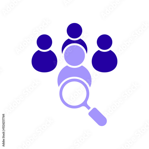 Icon a hiring, isolated against a clean background.