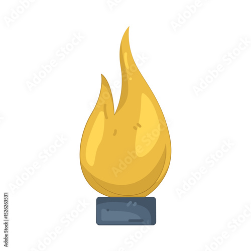 Illustration of Flame Trophy