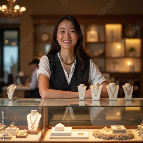 woman in restaurant