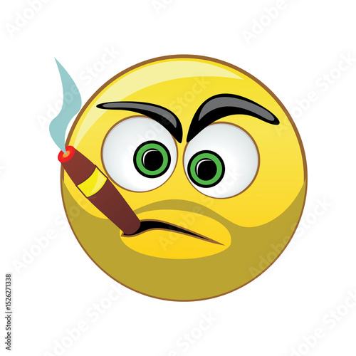 Smoking emoticon 