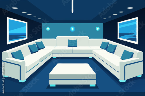 Modern Luxury Home Theater Design Immersive Entertainment Space