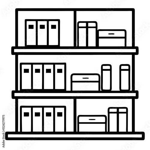 set of furniture icons
