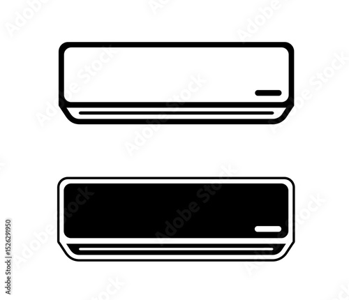 Air Conditioning Appliance Icons 09B-C