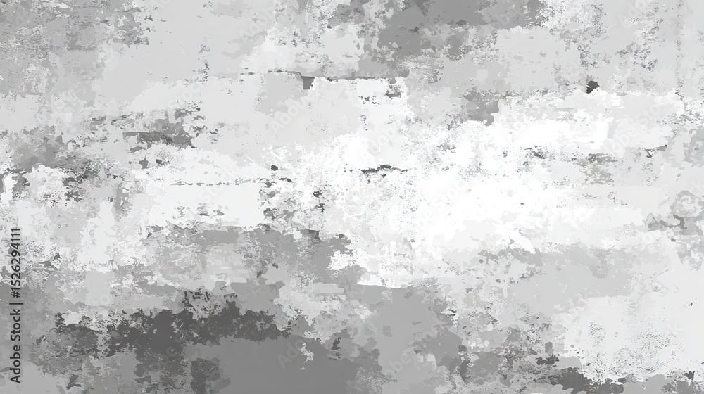 Obraz premium Grunge texture with subtle noise and scratches on solid gray background, flat vector style. 