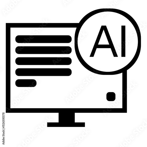 Computer AI concept 