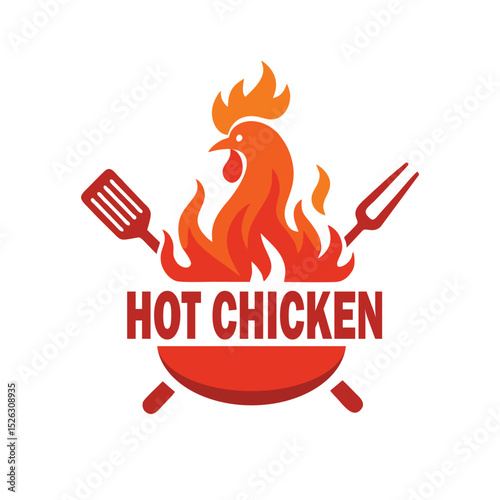 Fiery Hot Chicken Grill Logo