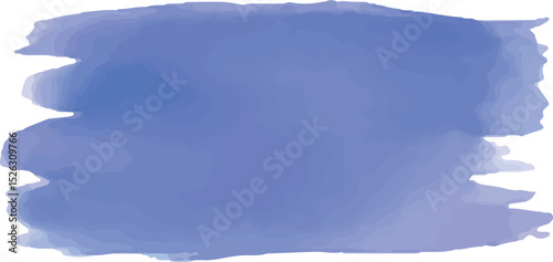 A striking watercolor brush stroke in soft purple tones with subtle gradients and textured edges, ideal for creative designs, backgrounds, or digital art. This abstract, fluid element enhances modern 