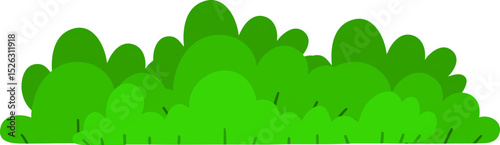잔디 나무 덤불 드로잉 아이콘(flower tree bush drawing icon)
