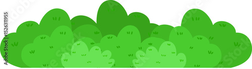 잔디 나무 덤불 드로잉 아이콘(flower tree bush drawing icon)