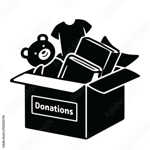 vector illustration of a gift box