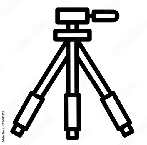 Adjustable Tripod with Extended Legs – Photography and Video Equipment for Camera Stabilization, Professional Shooting, Content Creation, Studio Setup, Vlogging, and Hands-Free Recording

