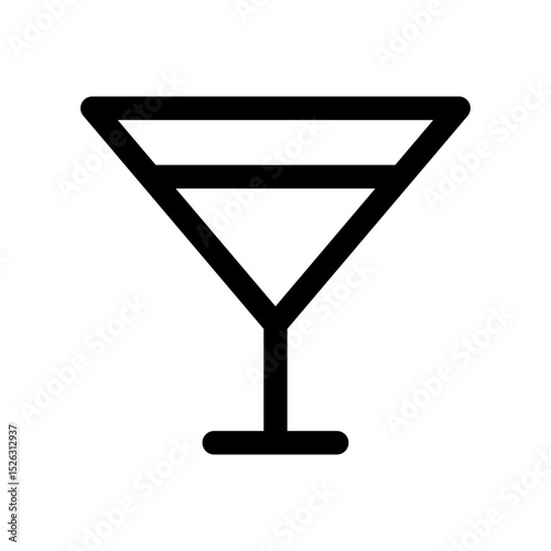 Martini Glass Icon
