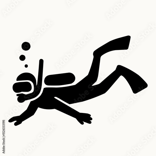 Sleek black silhouette vector of a woman runner in action, blending the grace of dance with the discipline of an athlete