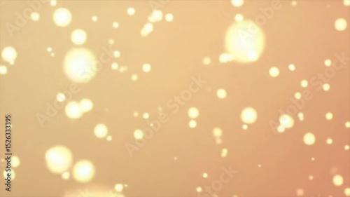 Golden Bokeh Lights Abstract Background