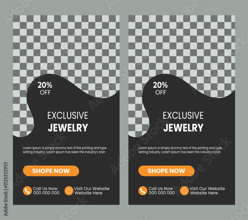  Jewelry Facebook and Instagram Story Template
