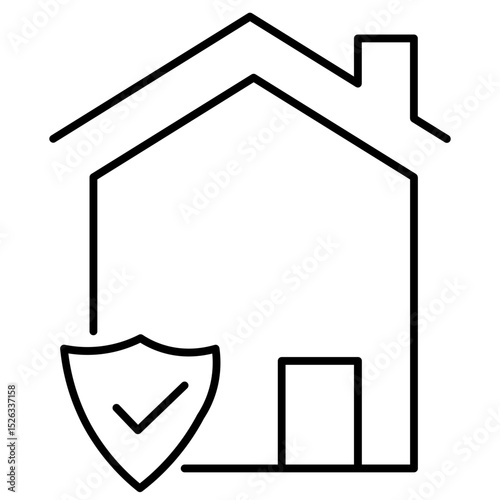 home and protect icons