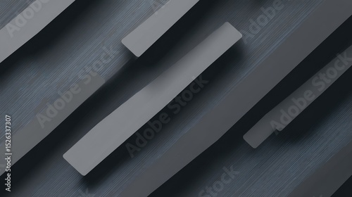 Minimal abstract design with diagonal gray bars over a lined background, creating depth, structure, and a modern industrial aesthetic.








